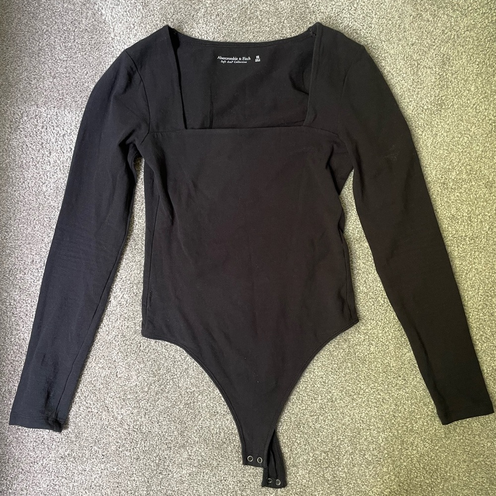 Abercrombie & Fitch Bodysuit in Black